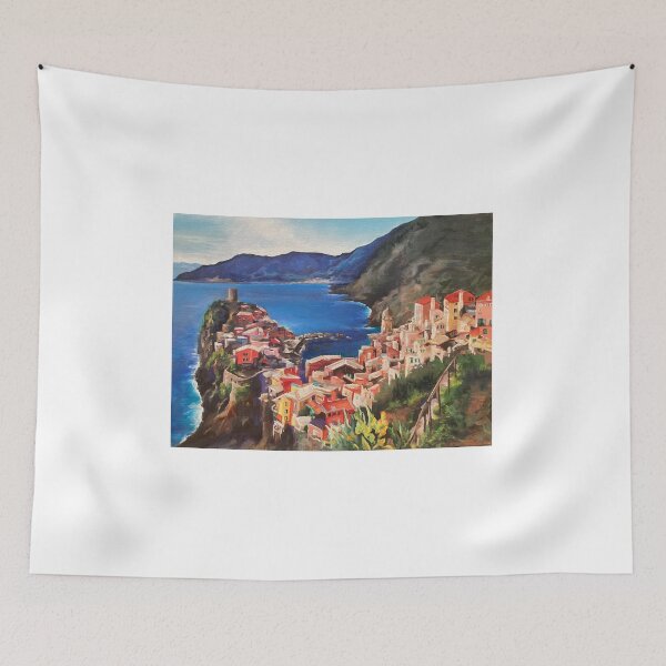 Artikelvorschau, Cinque Terre, Italien entworfen und verkauft von ElleVictoriaArt.