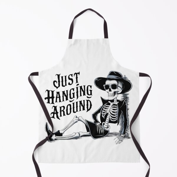 Item preview, Just Hanging Around: A Skeleton’s Serene Repose designed and sold by SplashTastic.