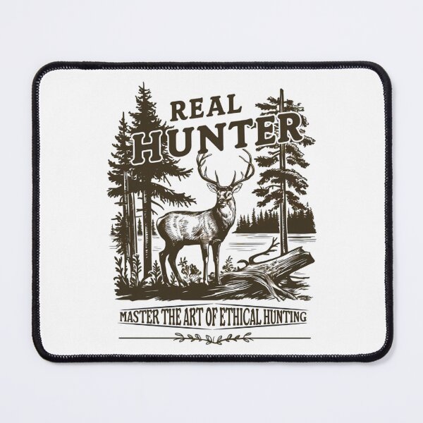 Item preview, Real Hunter - Master the Art of Ethical Hunting designed and sold by CALIMASHIRTS.