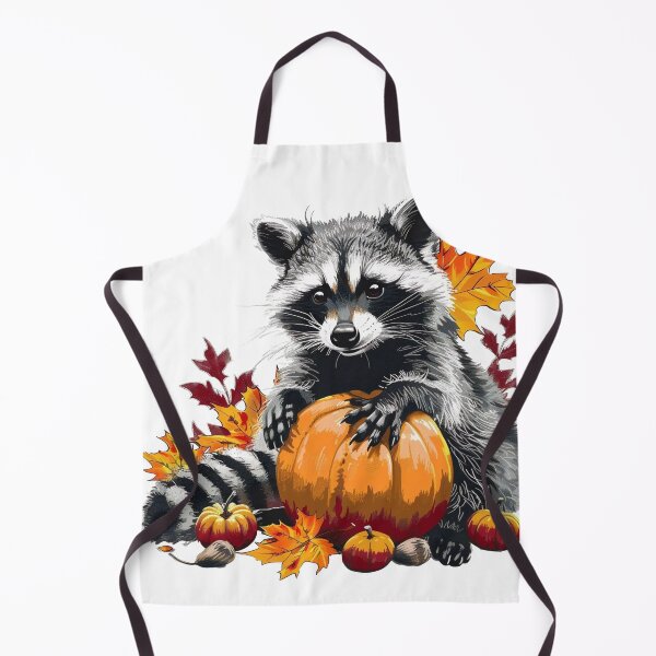 Item preview, Fall Pumpkins Raccoon designed and sold by DigitalToast.