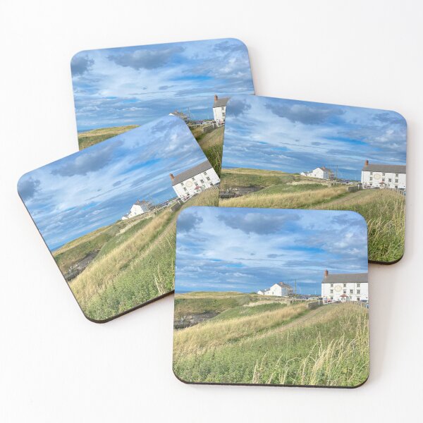 Item preview, Seaton Sluice Harbour in Summer Sunshine designed and sold by Violaman.