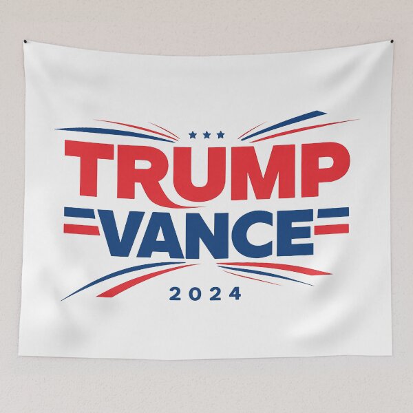 Artikelvorschau, Donald Trump | JD Vance | Präsident 2024 | Trump-T-Shirt entworfen und verkauft von RedCircleArt.