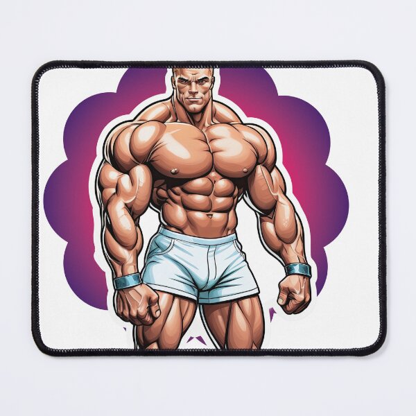 Item preview, New Series: Bodybuilder Sticker #14 designed and sold by ForeverPrintsOK.
