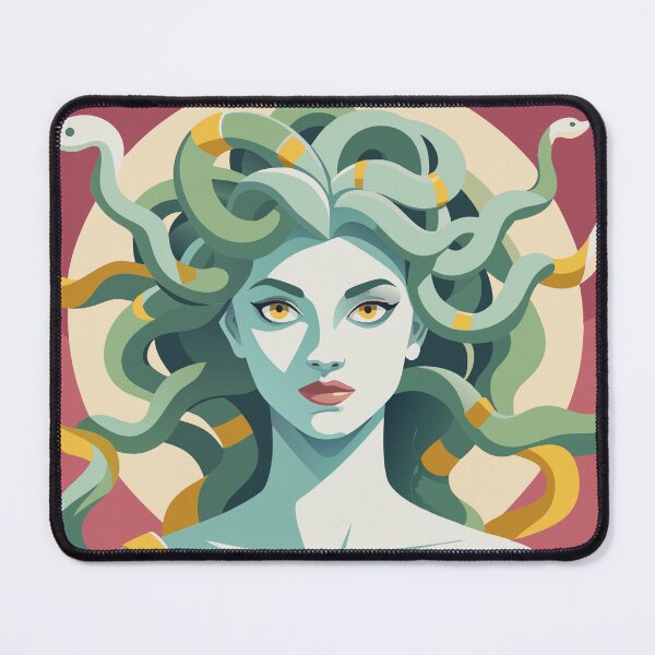 Item preview, Medusa Gorgon with Snake Hair designed and sold by natalielaf.
