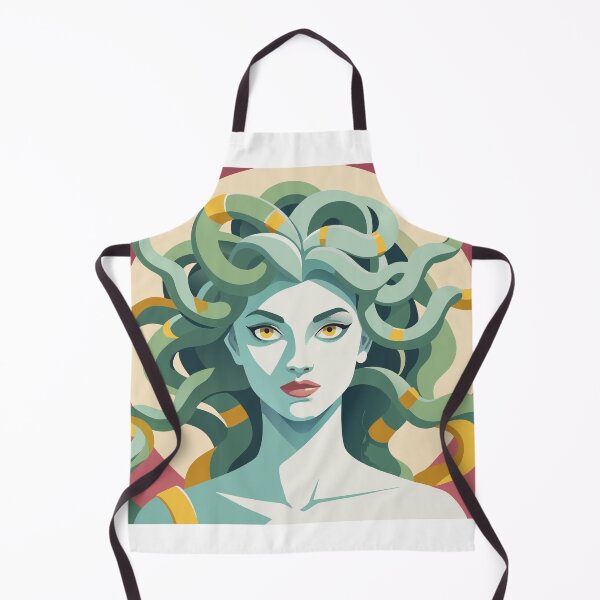 Item preview, Medusa Gorgon with Snake Hair designed and sold by natalielaf.