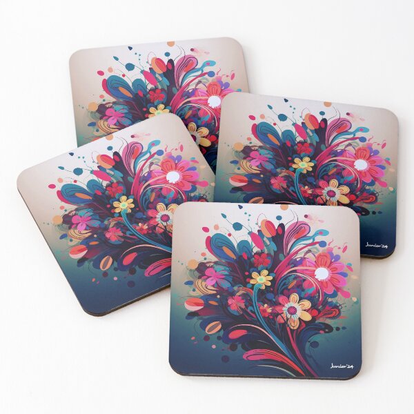 Item preview, Floral Bouquet Abstract  designed and sold by Junior's Digital Designs.