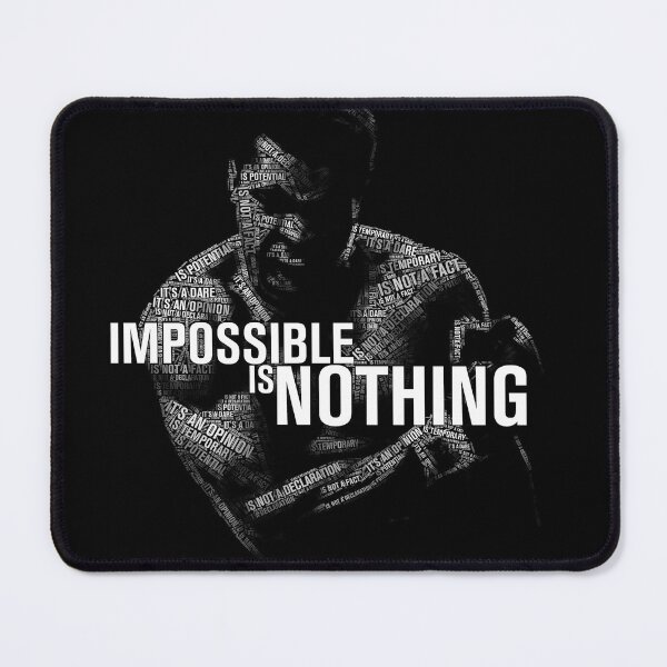 Item preview, Impossible is NOTHING designed and sold by DreamPrintPro.
