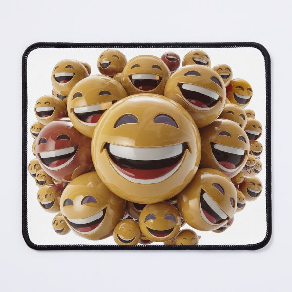 Item preview, Funny Smiling Emoticons Faces designed and sold by AleksKos.