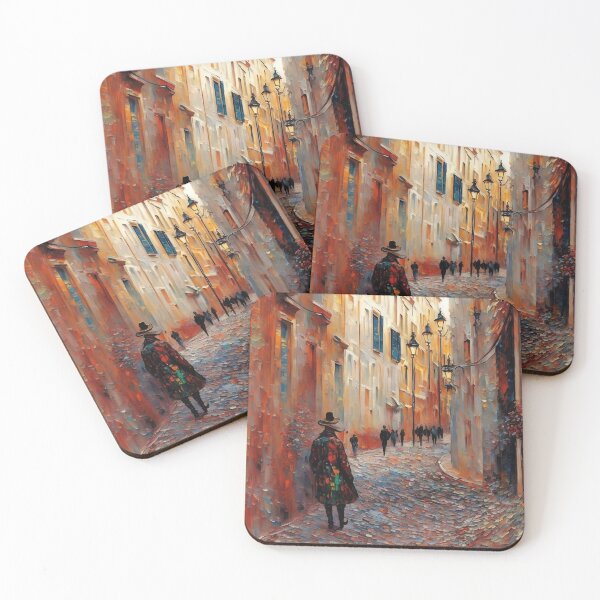 Item preview, Strolling Through an Alley designed and sold by ArtsyWishesShop.