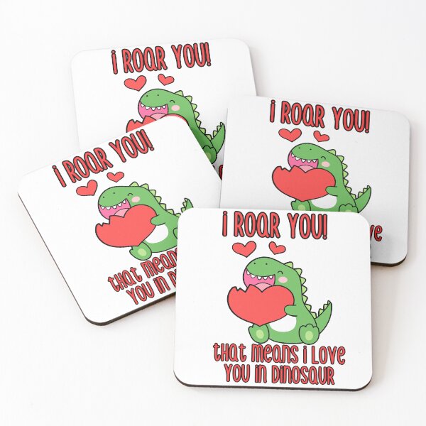 Item preview, I roar you! That means I love you in Dinosaur designed and sold by Tangsley.