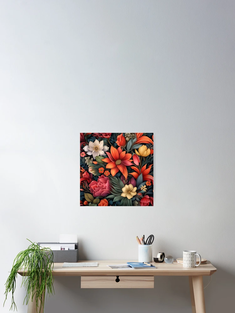 Thumbnail 2 of 3, Poster, Floral Patterns designed and sold by Rtymer.
