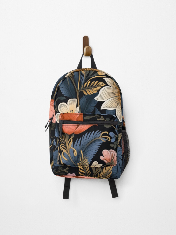 Thumbnail 1 of 3, Backpack, Floral Patterns designed and sold by Rtymer.