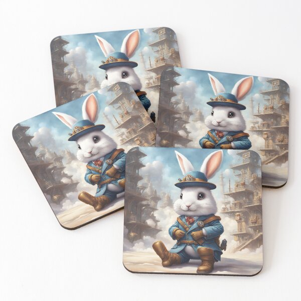Item preview, Steampunk Bunny  designed and sold by ArtsyWishesShop.