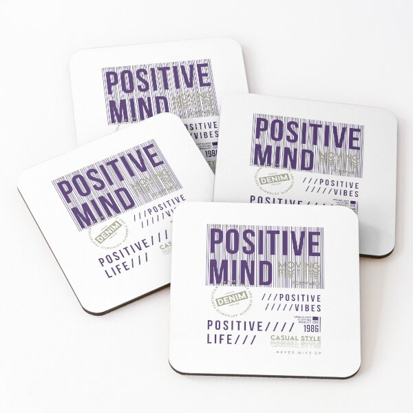 Item preview, Positive Mind and Positive Vibes  designed and sold by kiloorartclub.