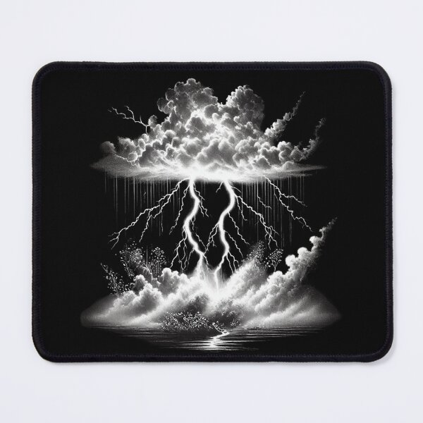 Item preview, Monochrome Storm designed and sold by Blink Art Studio.