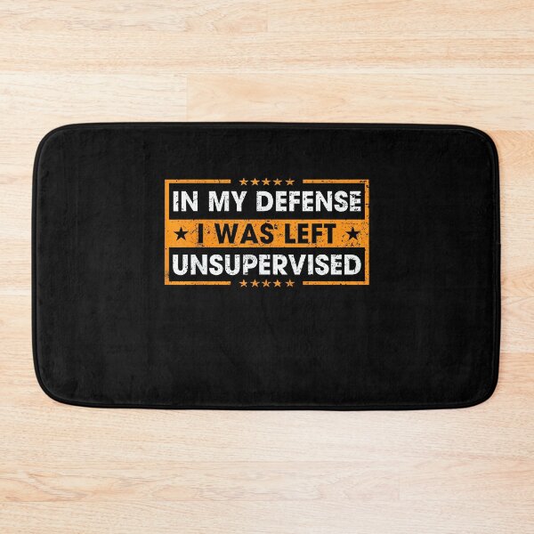 Item preview, In My Defense I Was Left Unsupervised | Funny Retro Vintage designed and sold by Creatiforge.