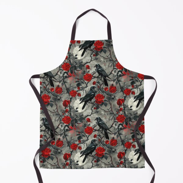 Item preview, Gothic Crows and Roses Pattern designed and sold by AlienOccupation.