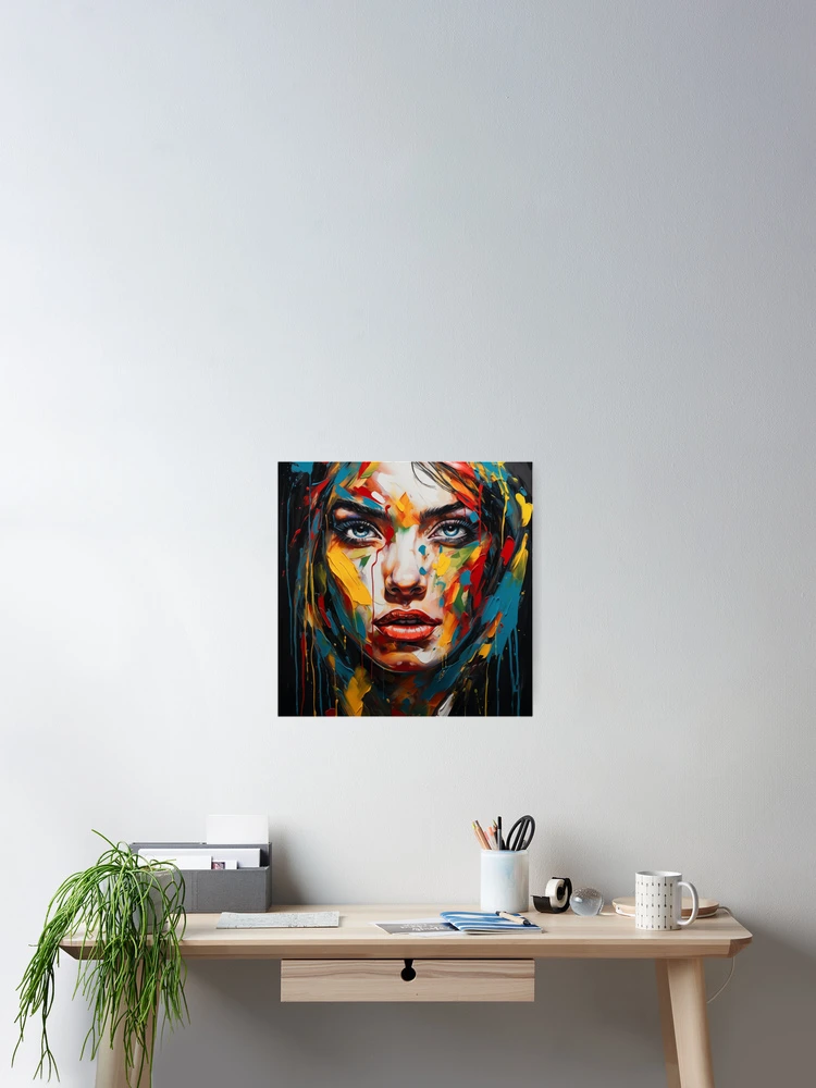 Thumbnail 2 of 3, Poster, Abstract Woman designed and sold by Rtymer.