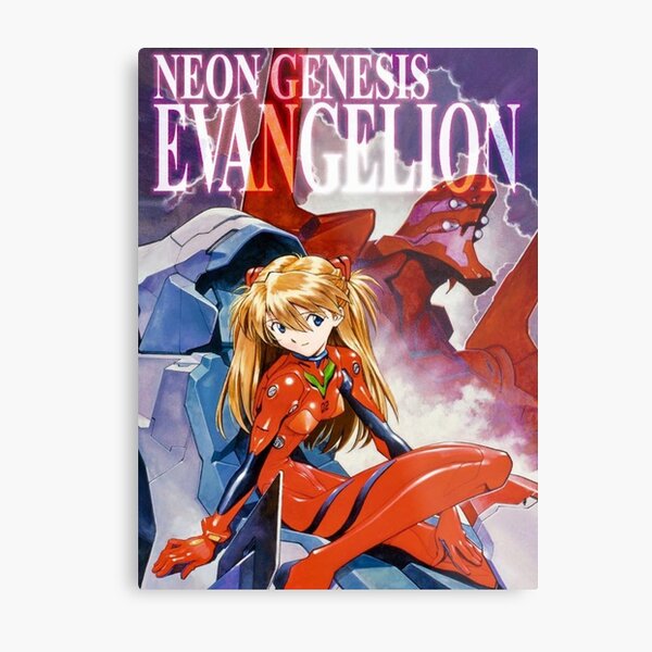 Evangelion Manga' Poster, picture, metal print, paint by アダム