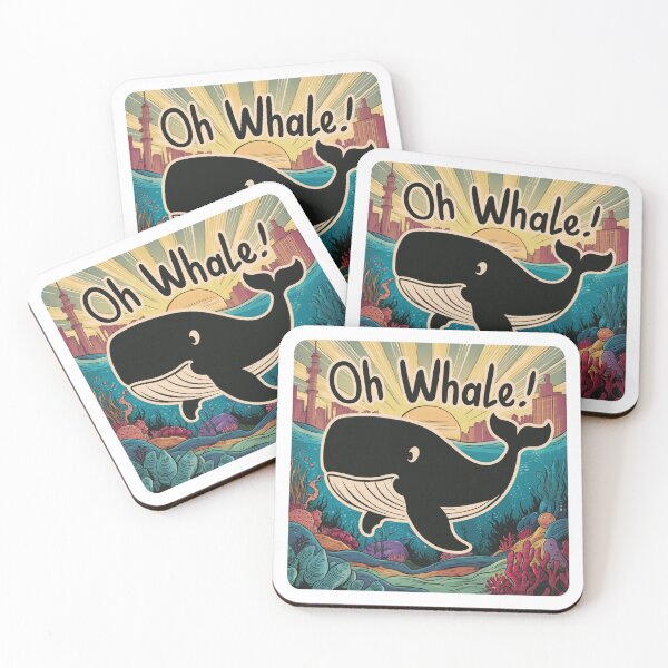 Item preview, Retro Oh Whale designed and sold by Dago345.