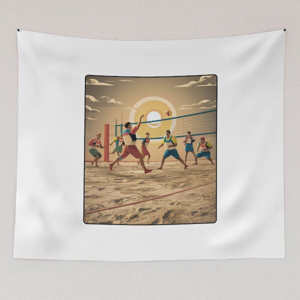 Item preview, Beach Volleyball Vibes designed and sold by deluxedigital1.