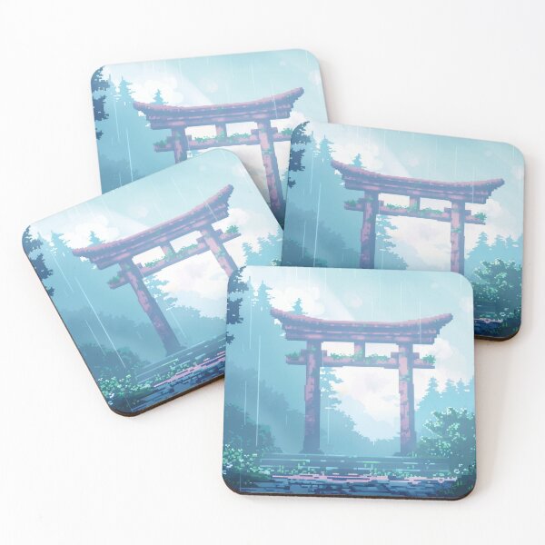 Item preview, Majestic Torii Gate in Fantasy Pixel Art designed and sold by AI Gizmo.