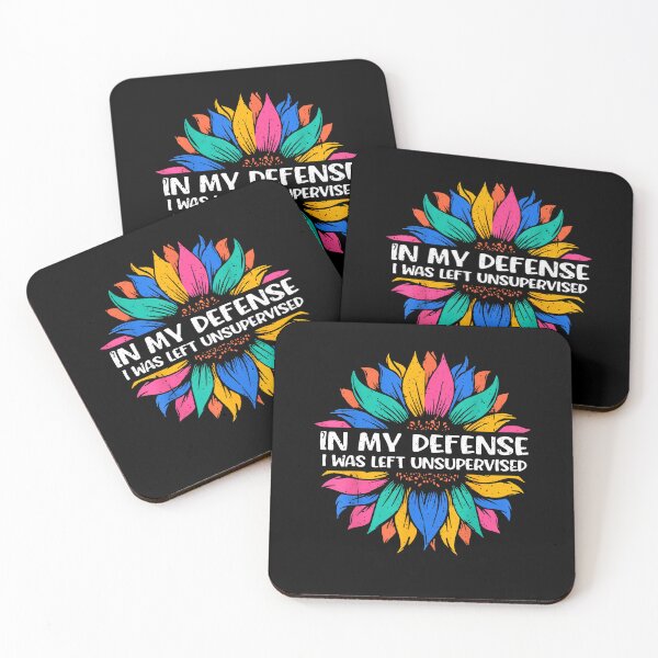 Item preview, Funny In My Defense I Was Left Unsupervised designed and sold by Creatiforge.