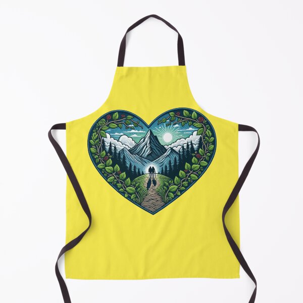 Item preview, People with backpacks hiking through a mountainous landscape. designed and sold by VisualHut.