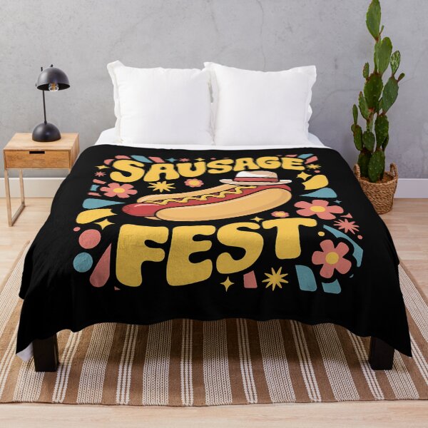 Item preview, Sausage Fest - Funny Hot Dog Lover designed and sold by CALIMASHIRTS.