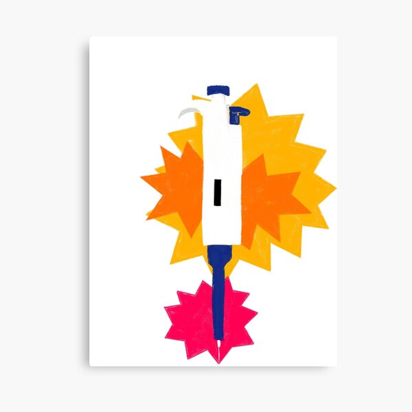 Item preview, micro pipette- sunset star background designed and sold by artbiome.
