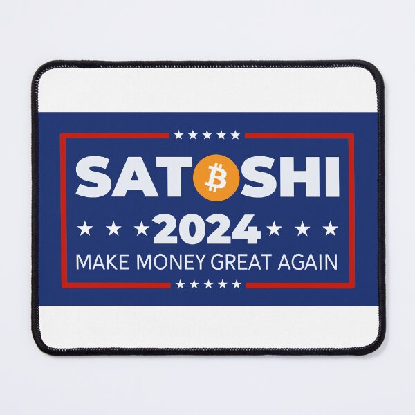 Item preview, satoshi para presidente  designed and sold by ColoCryptonaut.