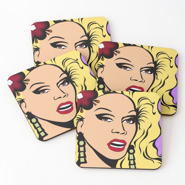 Item preview, RuPaul Cartoon PopArt Drawing designed and sold by Henrylizarraga.