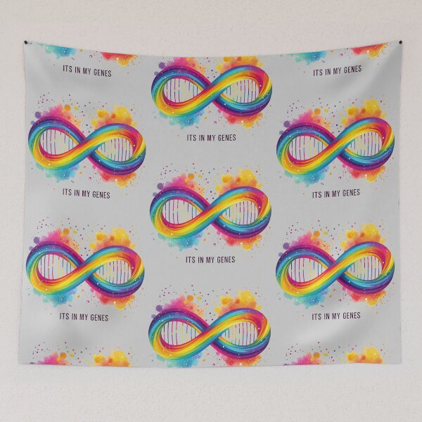 Item preview, Rainbow infinity - its in my genes designed and sold by Vkinsify.