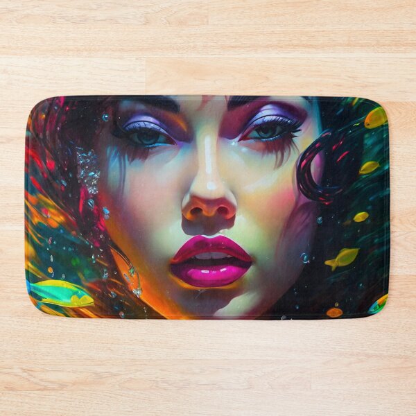 Item preview, Wet Neon Pinup designed and sold by MatrixTattoo.