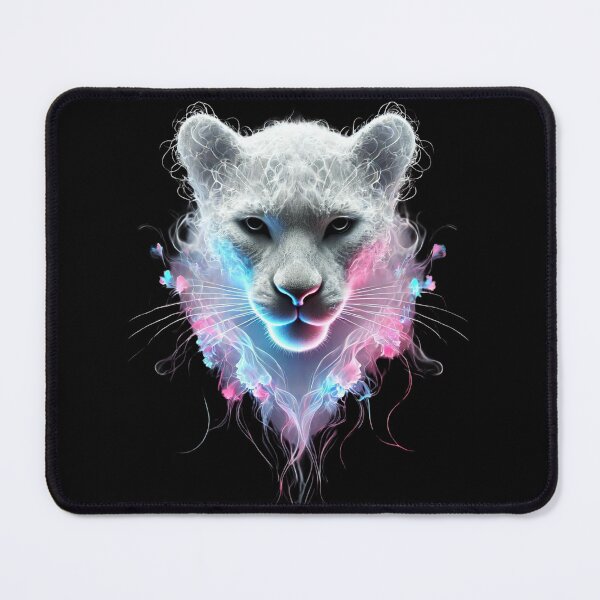 Item preview, Puma Cat with Neon Effect designed and sold by Blink Art Studio.
