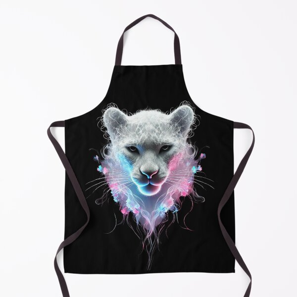 Item preview, Puma Cat with Neon Effect designed and sold by Blink Art Studio.