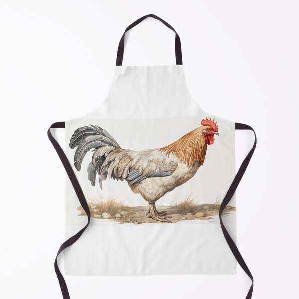 Item preview, Chicken Rooster proud stance designed and sold by Roxane Bay.