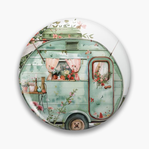 Artikelvorschau, Blumen Sommer Camper entworfen und verkauft von GiraffeCreative.