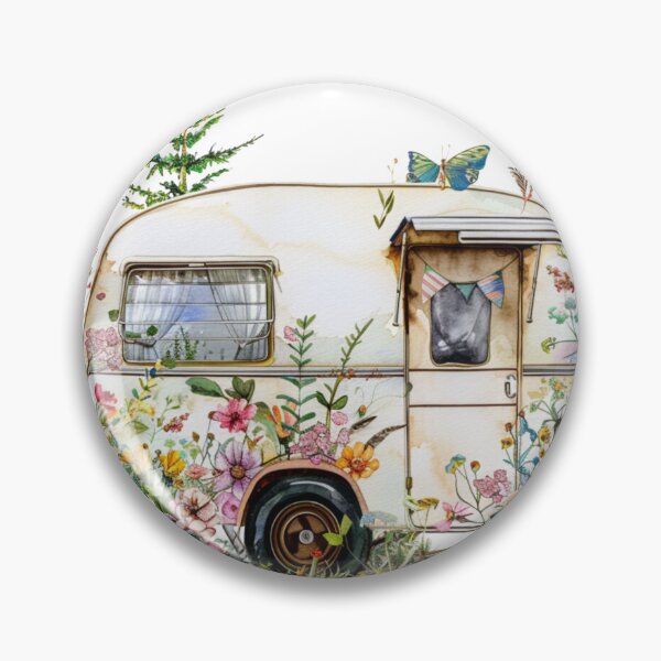 Artikelvorschau, Blumen Sommer Camper entworfen und verkauft von GiraffeCreative.