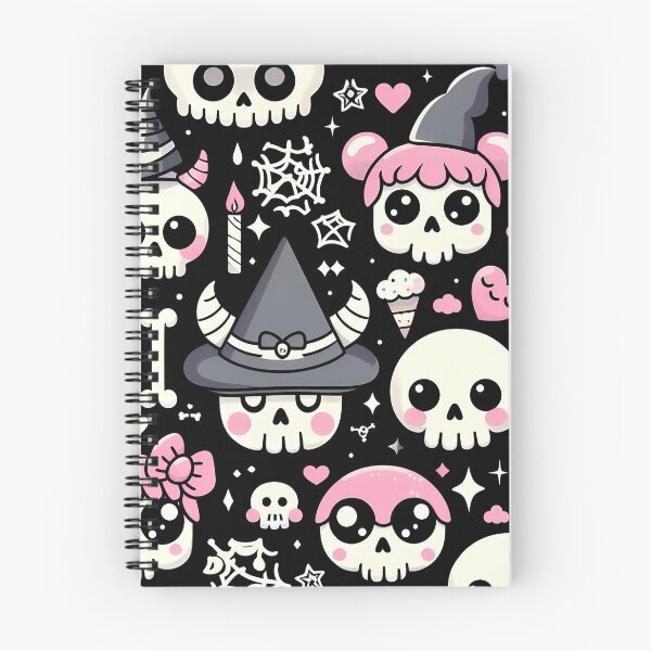 Item preview, kawaii Sugar Skull pattern  designed and sold by LittleBabyStyle.
