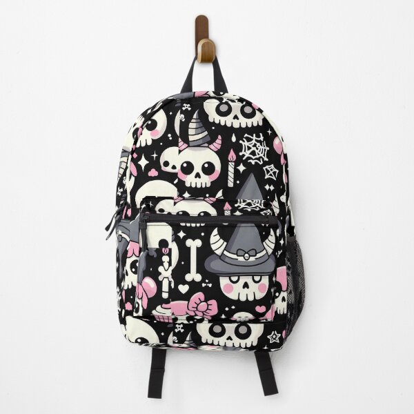 Item preview, kawaii Sugar Skull pattern designed and sold by LittleBabyStyle.