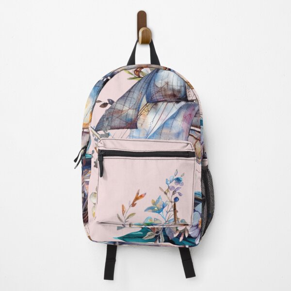 Item preview, Floral Summer Boat designed and sold by GiraffeCreative.