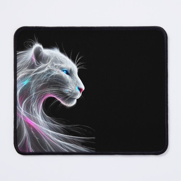 Item preview, Puma Cat with Neon Effect designed and sold by Blink Art Studio.