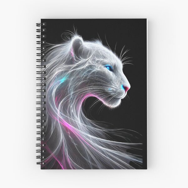 Item preview, Puma Cat with Neon Effect designed and sold by Blink Art Studio.