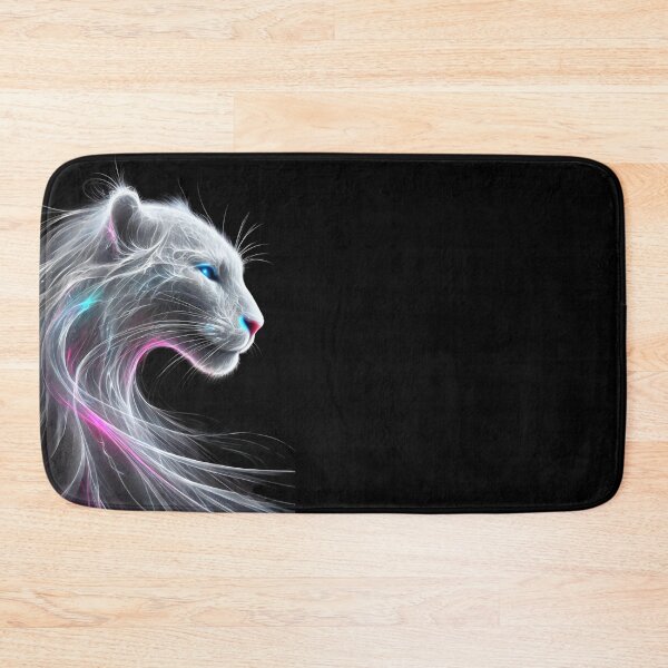 Item preview, Puma Cat with Neon Effect designed and sold by Blink Art Studio.