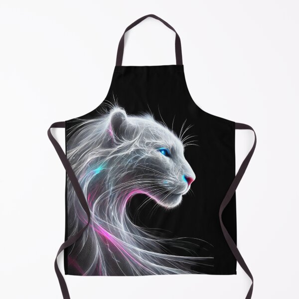 Item preview, Puma Cat with Neon Effect designed and sold by Blink Art Studio.