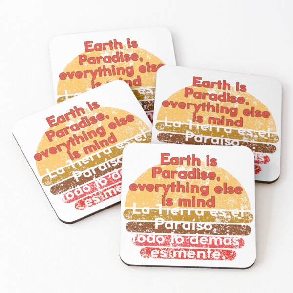 Item preview, Earth is Paradise. Everything else is mind. designed and sold by FreeSoulLab.