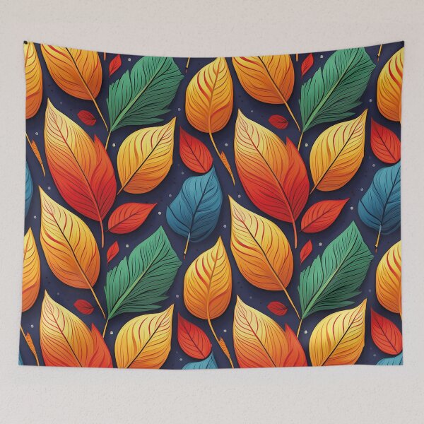 Item preview, Autumnal leaf magic designed and sold by The Bored Giraffe.