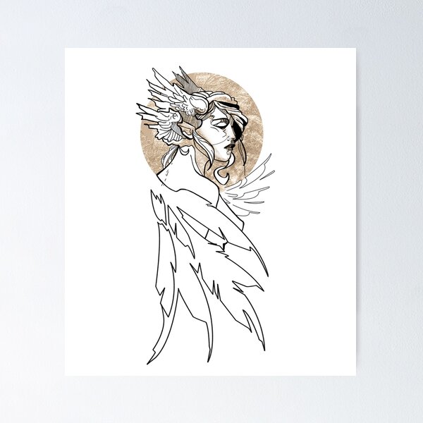Item preview, Valkyrie designed and sold by witchlingart.