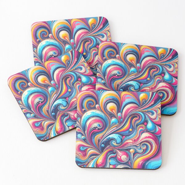 Item preview, Vibrant Fluid Art Design  designed and sold by Abdulra7man369.